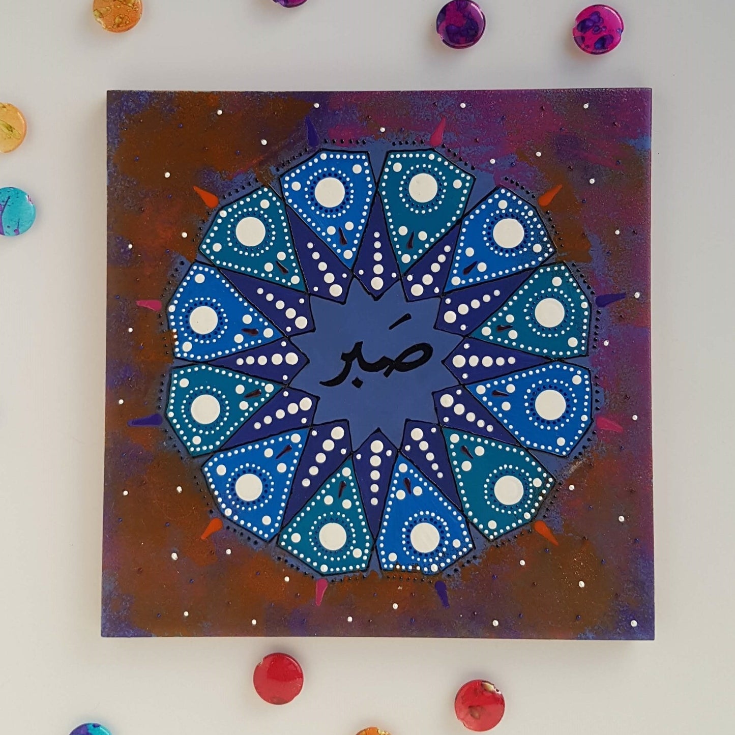 12 point Sabr star [FRAMED - ready to hang]