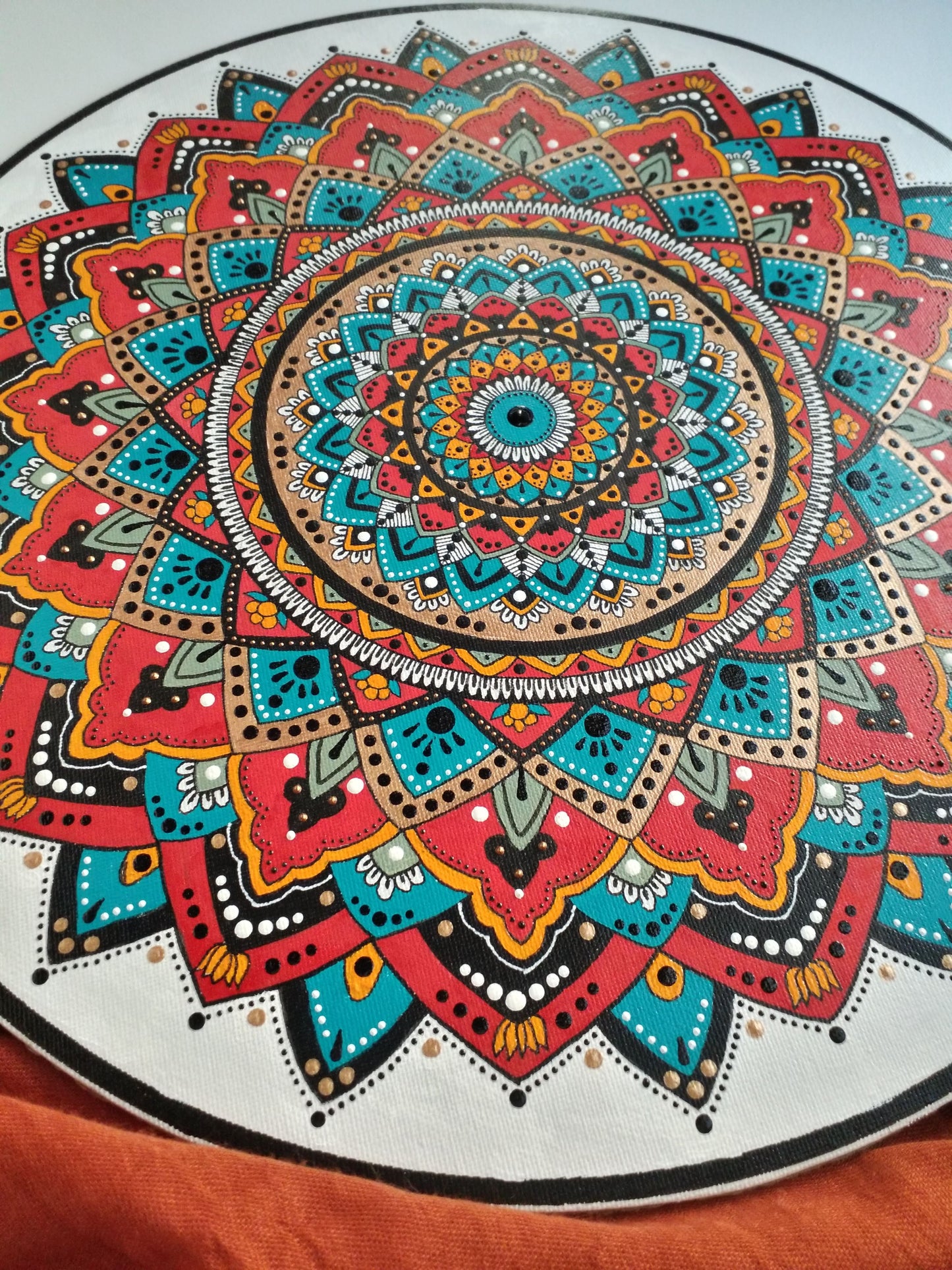 Bold and Bright Mandala