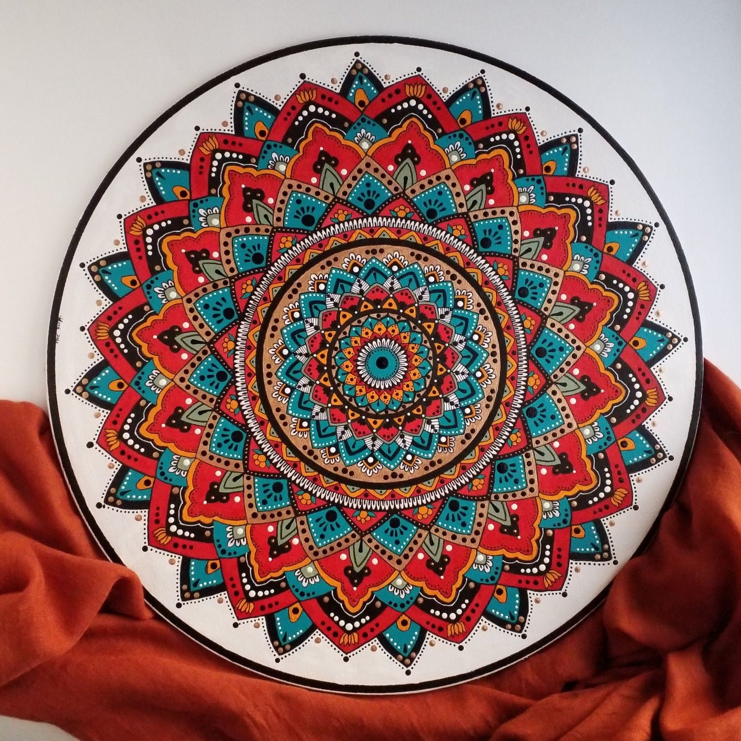 Bold and Bright Mandala